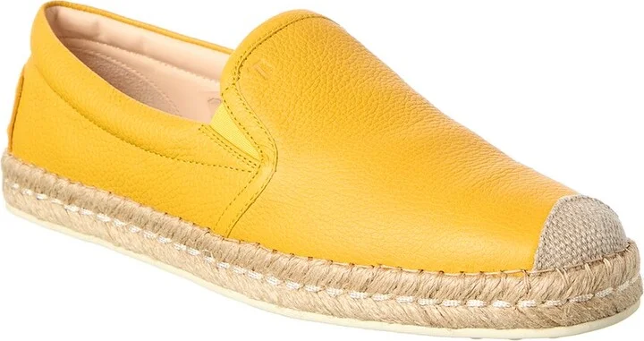 TOD’s Leather Espadriller