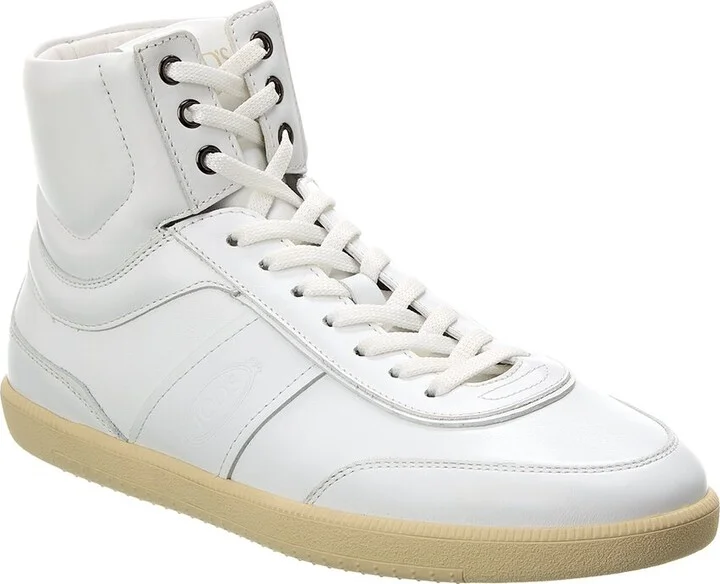 Tod’S Leather High-Top Sneaker