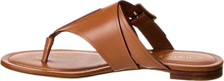 Tod’S Leather Sandal - Image 2