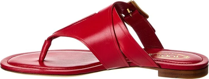 Tod’S Leather Sandal - Image 2