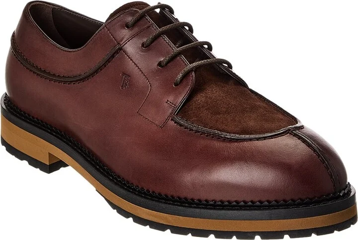 TOD’s Leather & Suede Derby