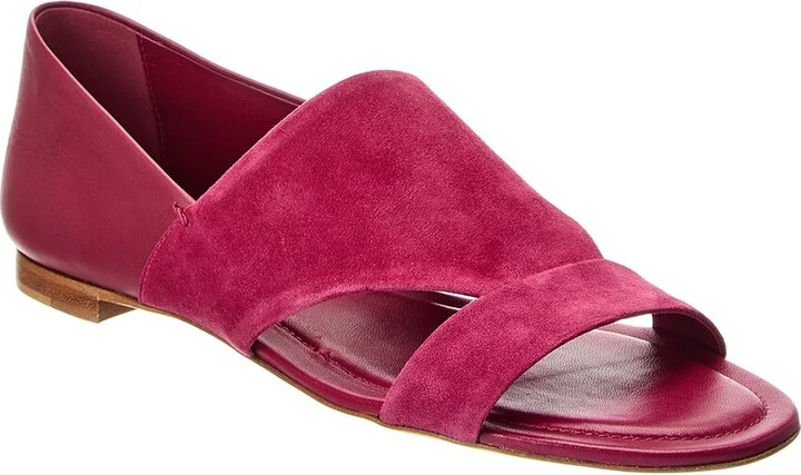 Tod’S Leather & Suede Sandal