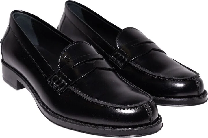TOD’s Logo Leather Loafer