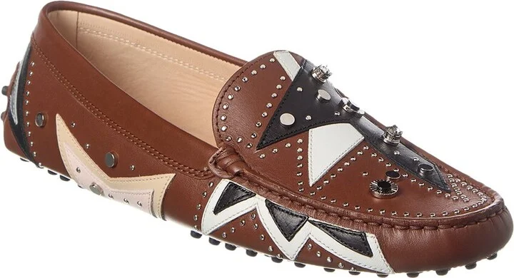 Tod’S Logo Leather Loafer