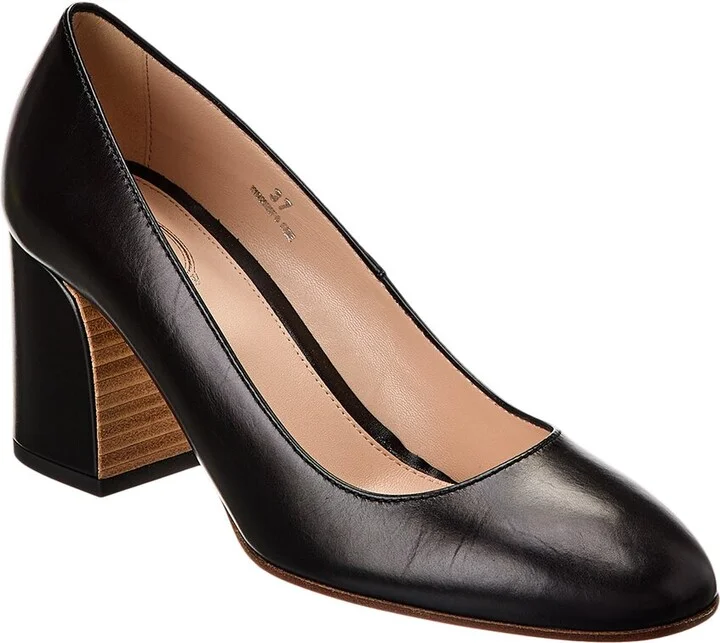 TOD’s Logo Leather Pump