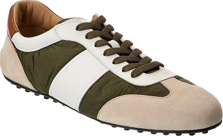 TOD’s Nylon & Leather Sneaker