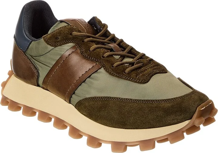 TOD’s Nylon & Leather Sneaker