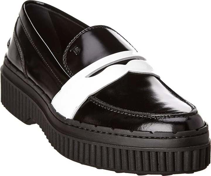 TOD’s Patent Penny Platform Loafer
