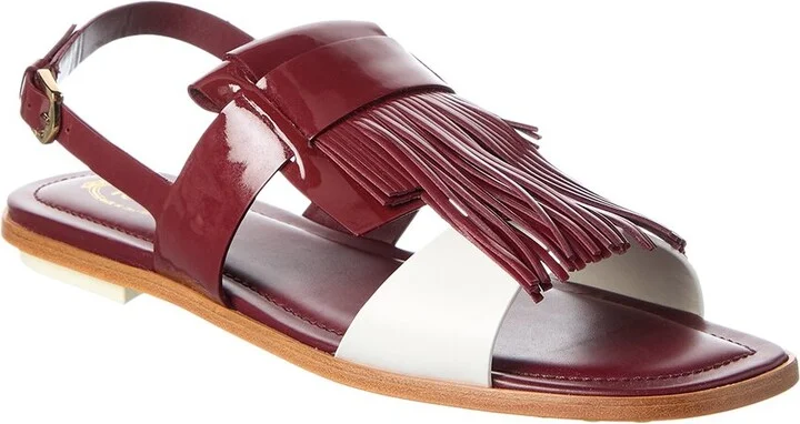 TOD’s Patent Sandal
