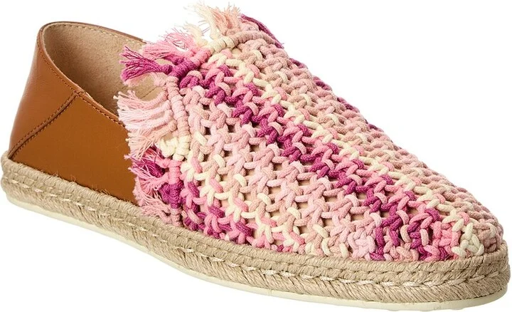 TOD’s Rope & Leather Espadrille