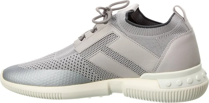 Tod’S Sportivo Light Knit & Leather Sneaker - Image 2