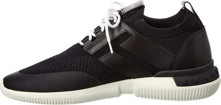 Tod’S Sportivo Light Knit & Leather Sneaker - Image 2