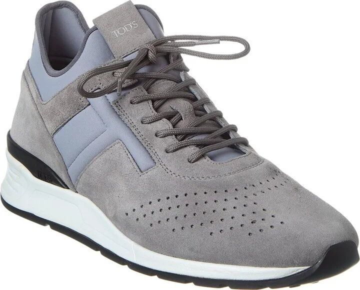 Tod’S Sportivo Suede & Neoprene Sneaker