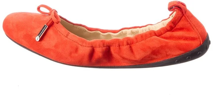 Tod’S Suede Ballerina Flat - Image 2