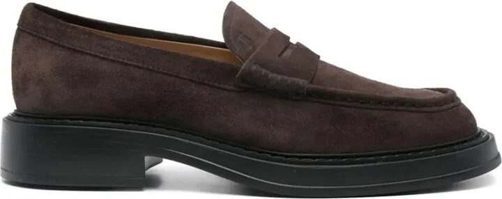 Tod S Suede Loafers