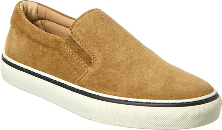 Tod’S Suede Slip-On Sneaker