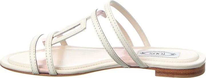 Tod’S Vinyl & Leather Sandal - Image 2