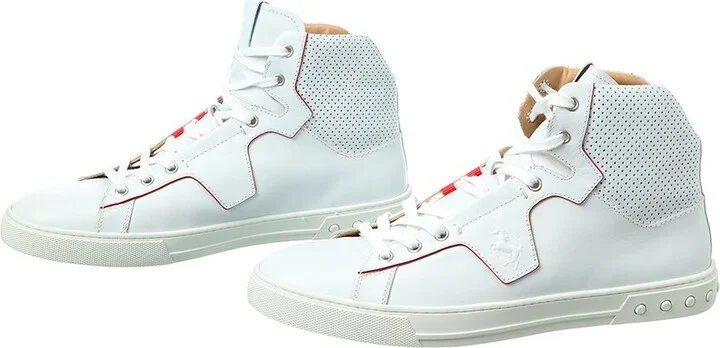 Tod’S X Ferrari Leather Sneaker (Authentic Pre-Loved) - Image 2
