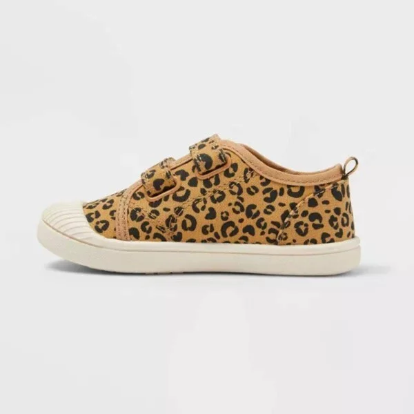 Toddler Parker Sneakers - Cat & Jack™ : Gingham Check, Hook and Loop, Canvas, Low Top - Image 7