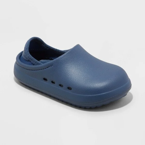 Toddler Rowan Slip-On Clog Shoes - Cat & Jack™ T: Cushioned Heel, Non-Marking Outsole