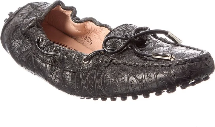 TODs Alber Elbaz Suede Loafer