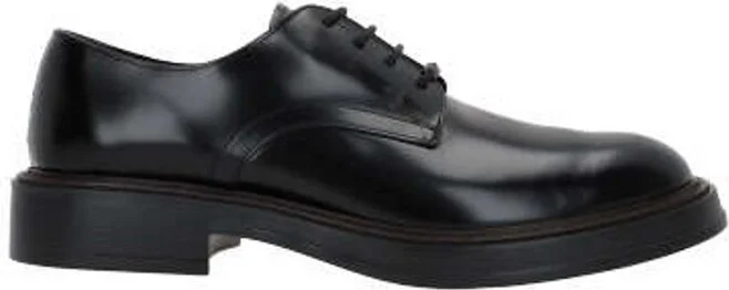 Tod's Almond Toe Lace-Up Oxford Shoes