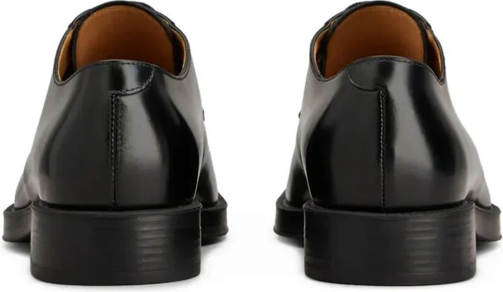 Tod'S Almond Toe Leather Derby Shoes - Image 3