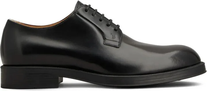 Tod'S Almond Toe Leather Derby Shoes