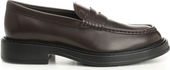 Tod's Almond Toe Penny Loafers