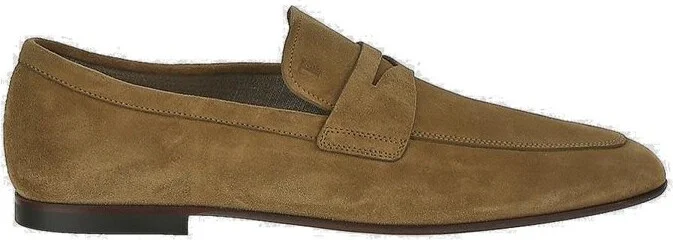 Tod's Almond Toe Slip-On Loafers