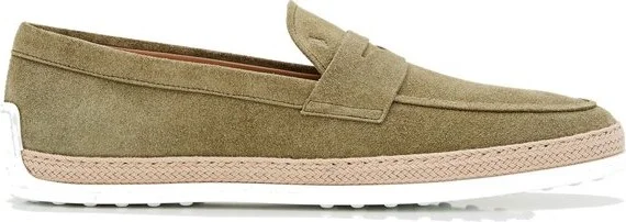 Tod's Almond-Toe Slip-On Loafers