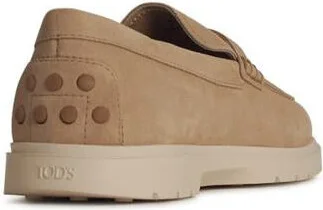 Tod'S Beige Suede Loafers - Image 3