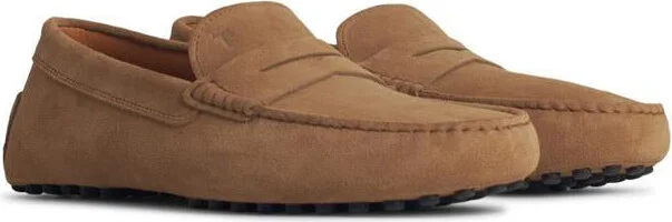 Tod'S Beige Suede Loafers - Image 2