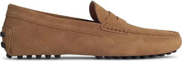 Tod'S Beige Suede Loafers