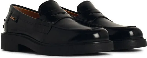 Tod'S Black Leather Loafers - Image 2