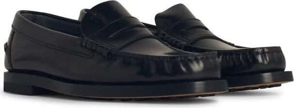 Tod'S Black Leather Loafers - Image 2