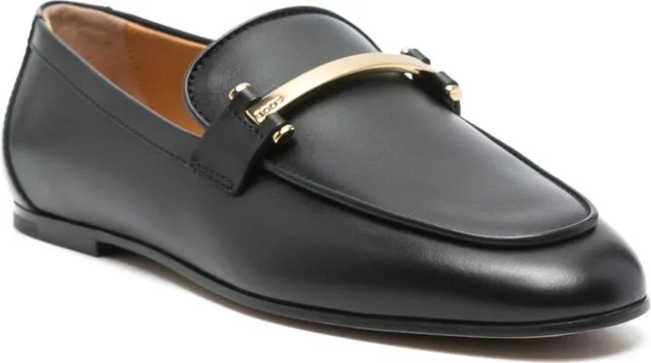 Tod'S Black Leather Loafers - Image 4