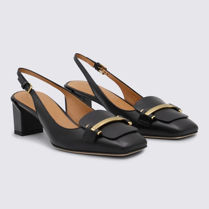 Tod'S Black Leather Pumps - Image 2