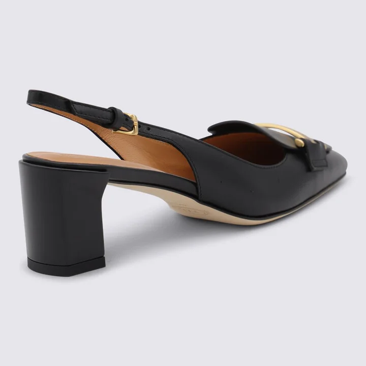 Tod'S Black Leather Pumps - Image 3