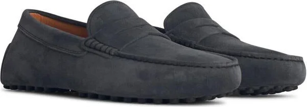 Tod'S Black Suede Loafers - Image 2