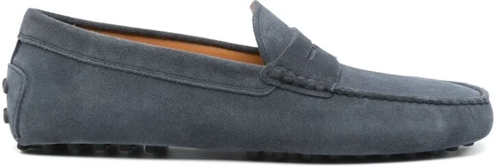 Tod'S Black Suede Loafers