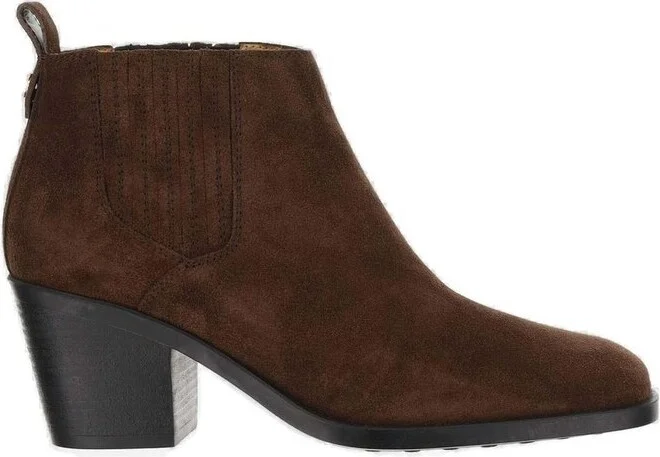 Tod's Block Heel Ankle Boots