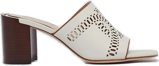 Tod's Block Heel Slip-On Sandals