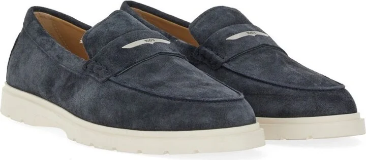 Tod'S Blue Suede Loafers - Image 2