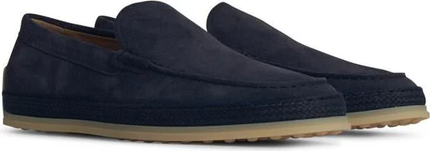 Tod'S Blue Suede Loafers - Image 2