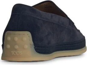 Tod'S Blue Suede Loafers - Image 3
