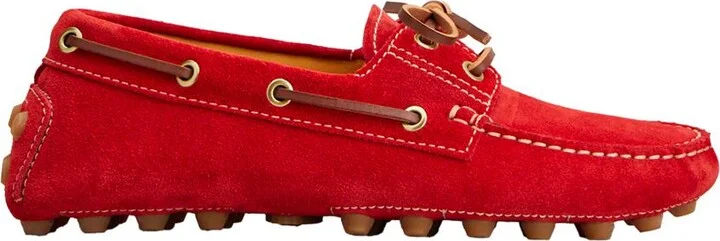 Tod'S Boat Gommino Bubble Suede Loafers Shoes