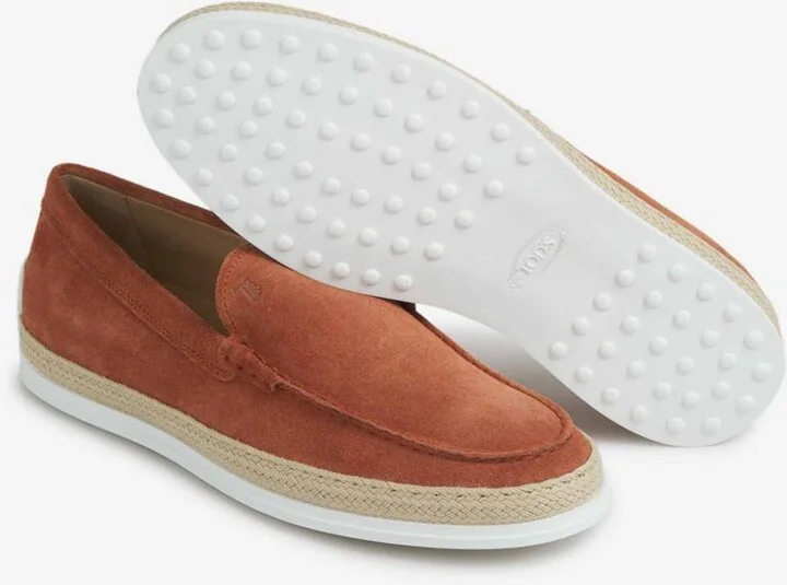 Tod'S Braided Suede Loafers - Image 4