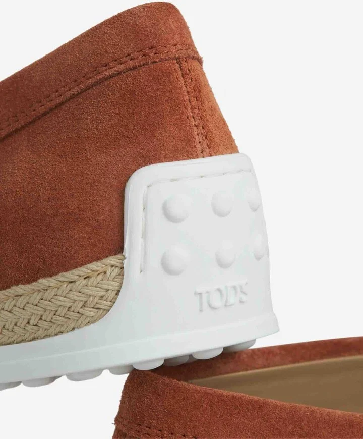 Tod'S Braided Suede Loafers - Image 5