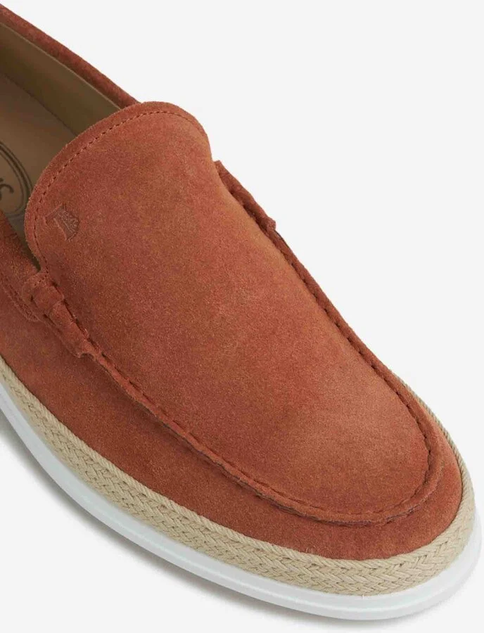 Tod'S Braided Suede Loafers - Image 6